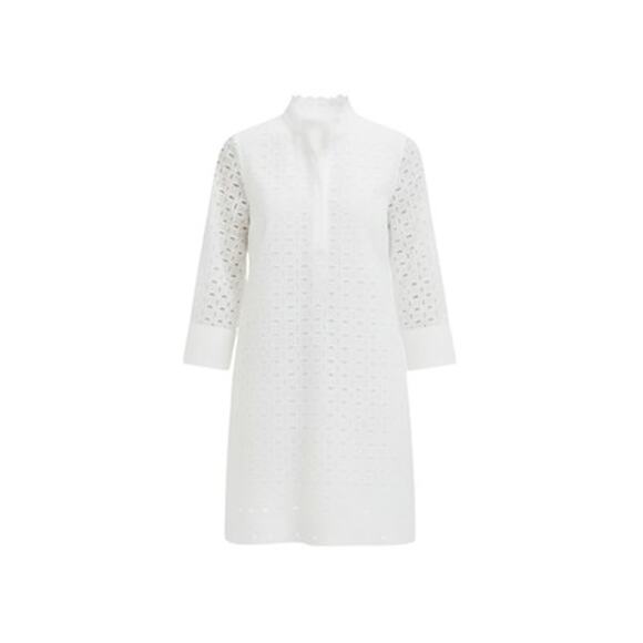TUCKERNUCK White Eyelet Megan Dress Size XS NWT Retail $208 Tuckernuck - Picture 6 of 6
